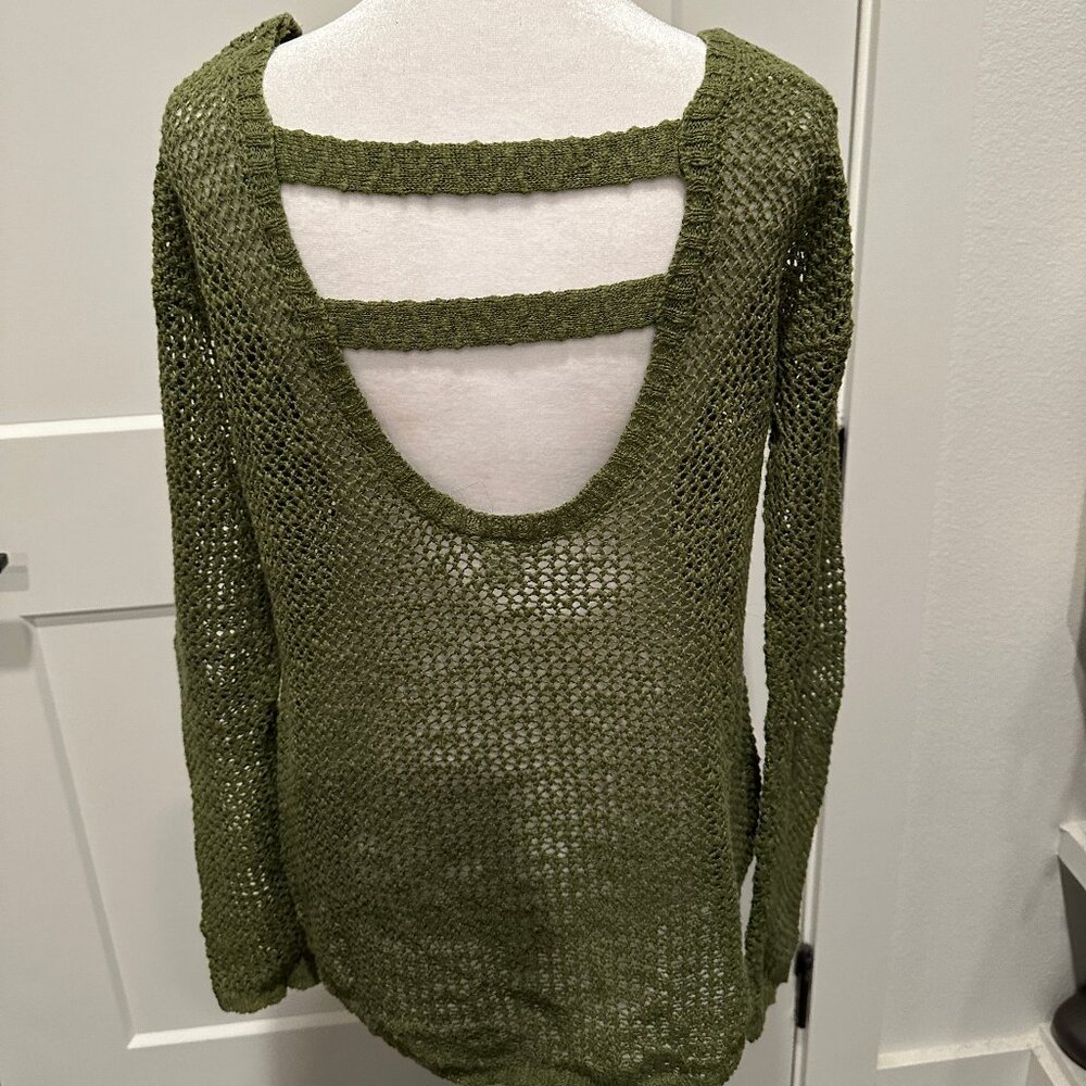 Soybu Green Casual Activewear Sweater Size S